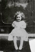 Freda Daniels as a young girl