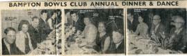 Bowls Club annual dinner & dance 1968