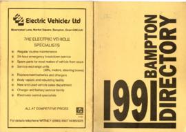 Bampton Directory 1991