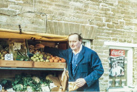 Adrian Simmonds. Provisions store, Market Square. 1983