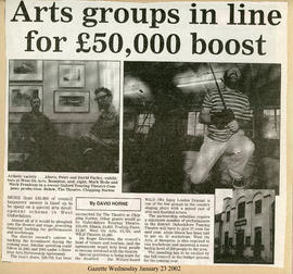 Arts Groups in Line For £50k boost