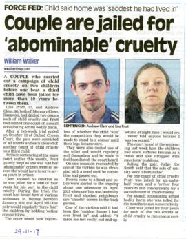 Couple jailed for ‘abominable cruelty’