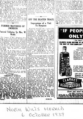 Article on Bampton 1939