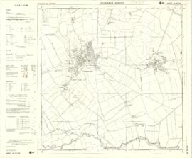 1974 OS map of Bampton and Aston