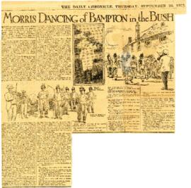 Bampton Traditional Morris Men 1914