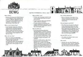 Leaflet introducing BEWG