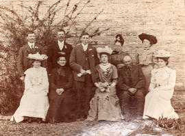 Albert and Mary Elizabeth Townsend's wedding (April 1906)