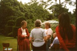 Weald Manor tea party June 2004