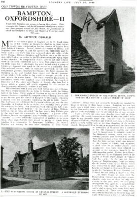 Country Life article on Bampton part 2 July 26th 1946