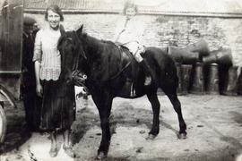 Ethel Townsend with younger sister Dora