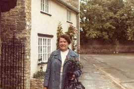 Mrs Rose Gerring, Bampton born. WI member, Mothers Union. 1983
