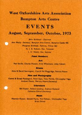 Events at WOAA August, September and October 1973