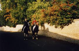 Horse riders in Landells c1990