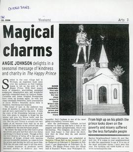 Neil Canham, storyteller, tells the story of 'The Happy Prince' January 2007
