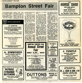 Bampton Street Fair 1984