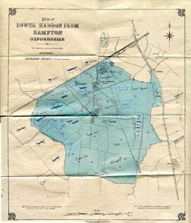 Maps with sale of Lower Haddon Farm 1949 1