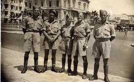 Jack Langley Townsend on left in Egypt c1943 in RASC