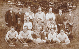 Bampton Town Football club 1918-1919 season