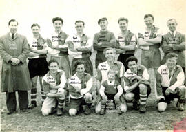 Bampton Football team late 1950s