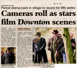 Downton Abbey Filming April 2014