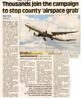 RAF Brize Norton:  Campaign to stop county airspace grab