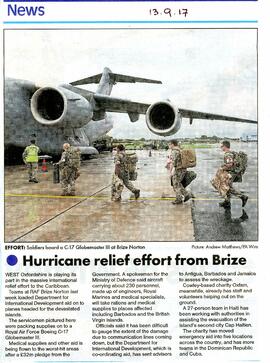 img579 Hurricane relief from RAF Brize Norton