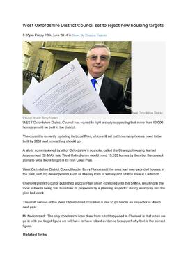 West Oxfordshire District Council set to reject new housing targets_Page_1