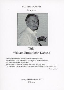 Bill Daniels 1934 to 2013
