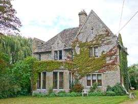 The outside of Ham Court farmhouse 6 days before the sale in September 2010