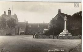 Market Square, Town Hall  & war memorial
