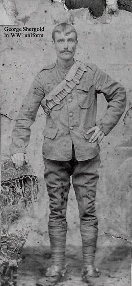 George Shergold, WWI uniform