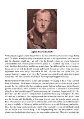 Captain Charles Radclyffe