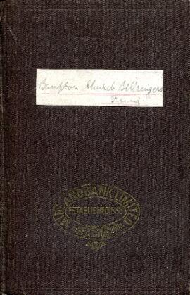 The Bampton Bellringers' Midland Bank savings book