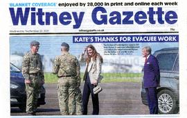 RAF Brize Norton:  Duchess of Cambridge visit to Base following Afghanistan Evacuation