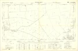 Ordnance Survey Plan SP3203-3303. 1971 Mt Owen Rd east inc. Gogg Lane, Aston Road to Aston