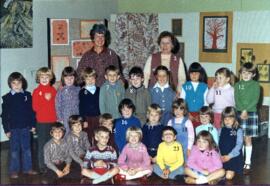 School Class, Bampton C of E School, 1980