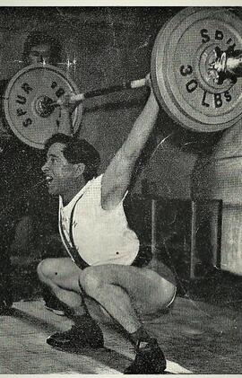 Don Rouse South Midland Record - weightlifting