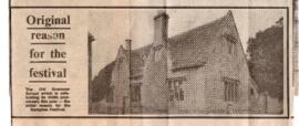Bampton Festival 1985: 350 years of Old Grammar School