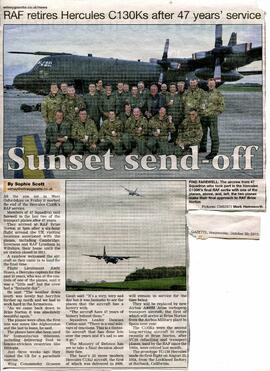 img452 C130K Hercules retired from RAF Brize Norton