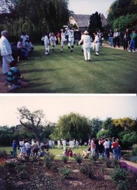Spring Bank Holiday Morris Dancing in Bampton 1991