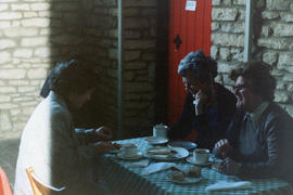 L-R Mrs Susan Phillips, Mrs Liz Banham, Mrs Abi Rooney. 1986