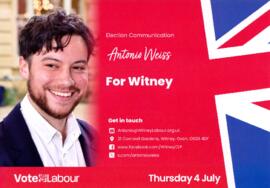 Election 2024. Labour Party flier