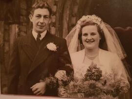 Cyril Wheeler & Ruth Shergold  Wedding