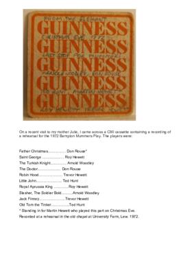 Bampton Mummer Plays