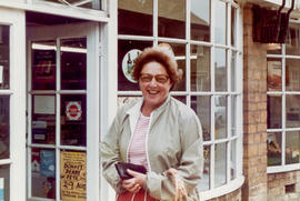 Mrs Anne Manly. Artist, West Oxon Arts, church worker. 1983