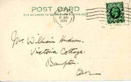 William Hudson. Communication from the Insurance Committee for the County of Oxford.