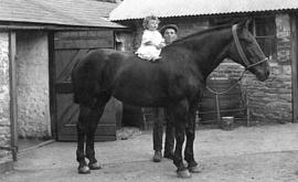 Albert Townsend with his daughter Gladys