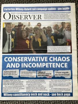 West Oxfordshire Observer on behalf of Liberal Democrats