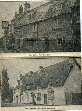 Oxfordshire Inns with a history 2 (Talbot and Elephant and Castle)