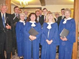 St Mary's choir sing Sung Evensong at Christchurch Cathedral Oxford July 11th 2011